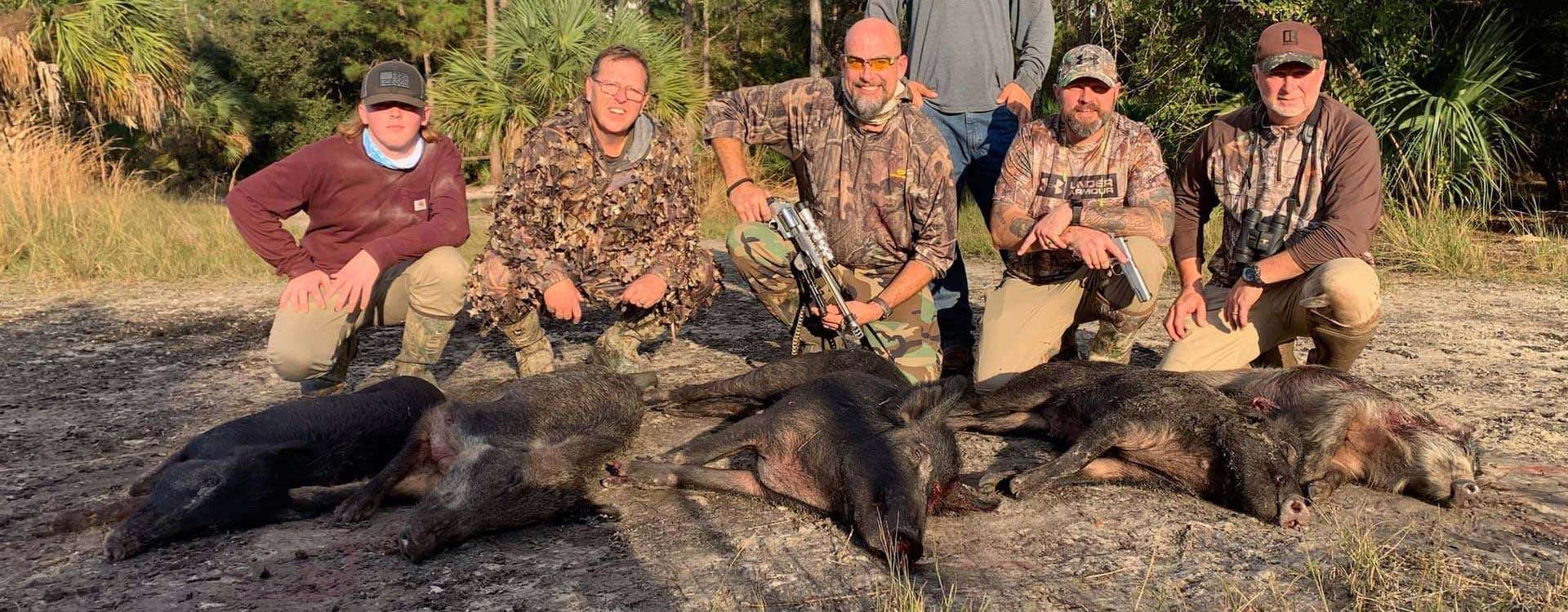 Guided Wild Hog Hunts in Florida Guided Wild Hog Hunts in Florida